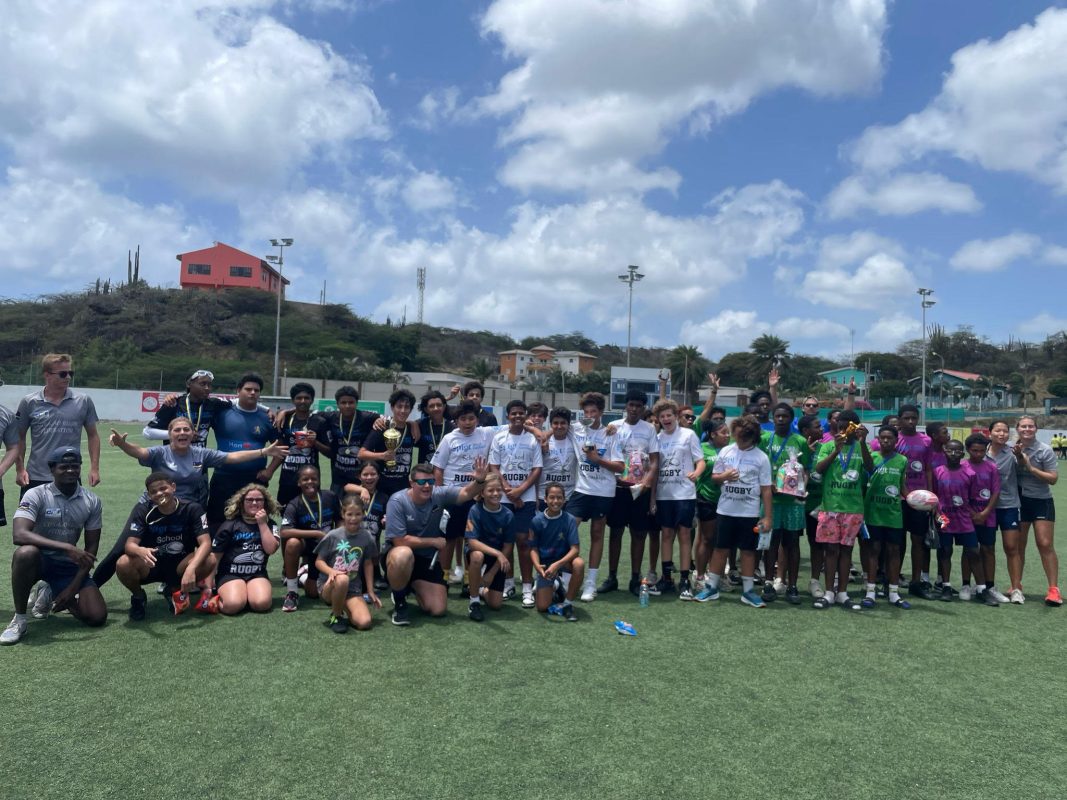 Entraînement de rugby lors d’un projet sportif du Pouvoir du Sport