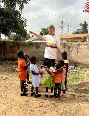 Hidde au Ghana - Le Pouvoir du Sport
